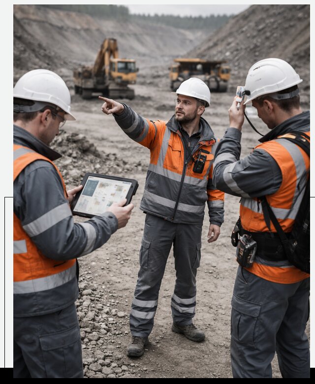 Система контроля персонала для горнодобывающей отрасли в Видном