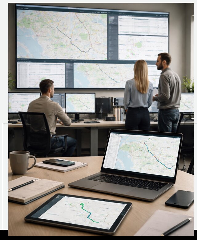 Трекинг грузов и Fleet Management, мониторинг автопарка в Видном