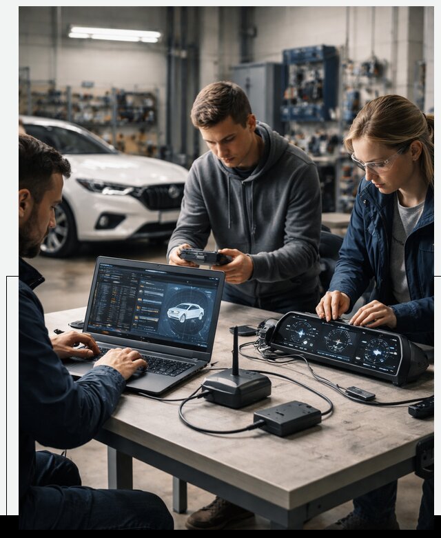 Разработка Connected Car и ПО для автопрома в Видном