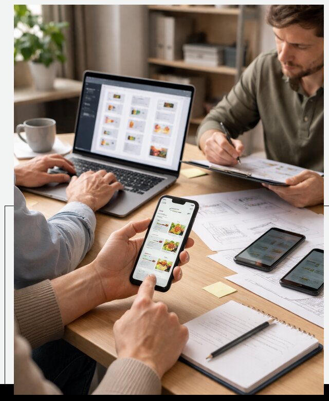 Разработка мобильного приложения торговой сети в Видном