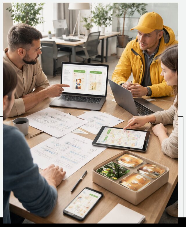 Разработка агрегатора доставки еды в Видном от 15525 р., АвикейВдн