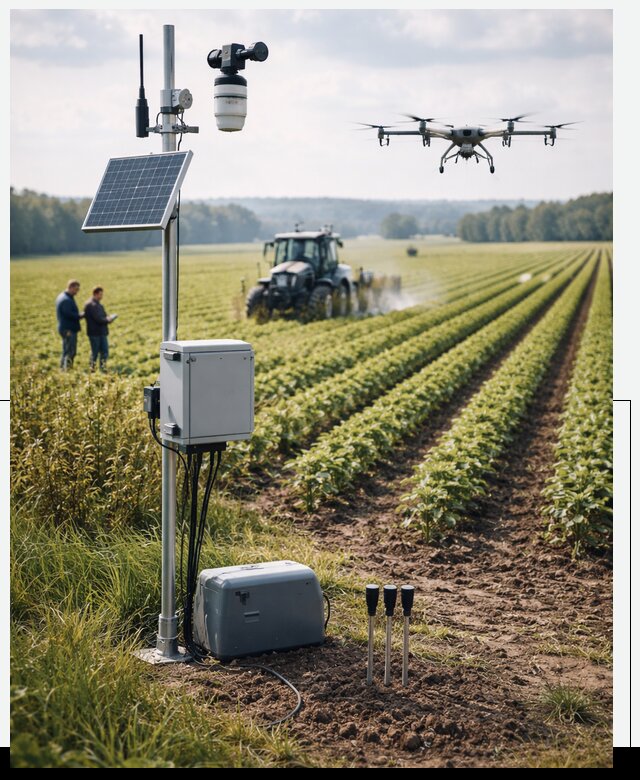 Разработка IoT мониторинга полей в Видном от 8798 р. | АвикейВдн